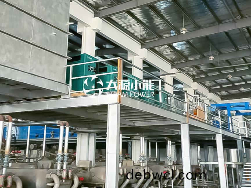 江蘇(su)某(mou)紡(fang)織(zhi)印染廠安(an)裝(zhuang)蒸汽能(neng)5臺
